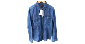 7 For All Mankind camisa con bolsillos Azul 