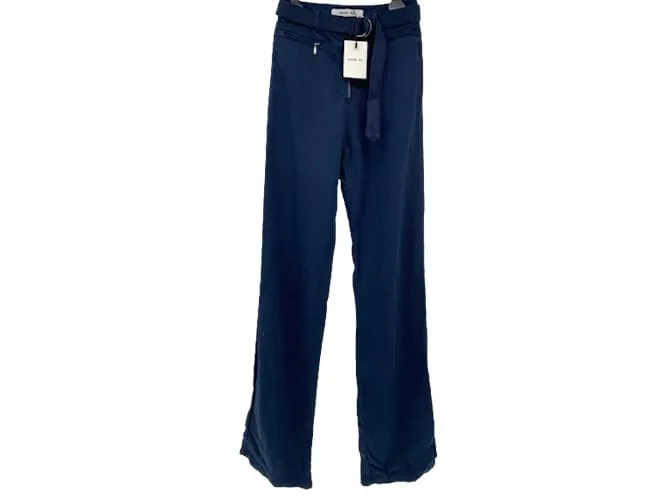 Autre Marque PEACHY DEN Pantalón T.Algodón Internacional XS Azul 