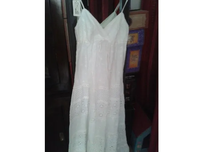 Autre Marque Vestido marjolaine Blanco 