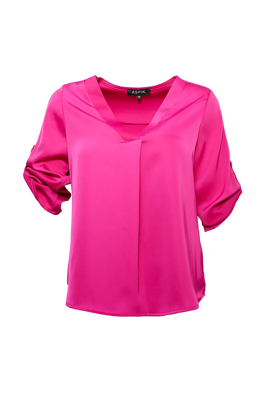Blusa Cuello V Aspik ANW-6572