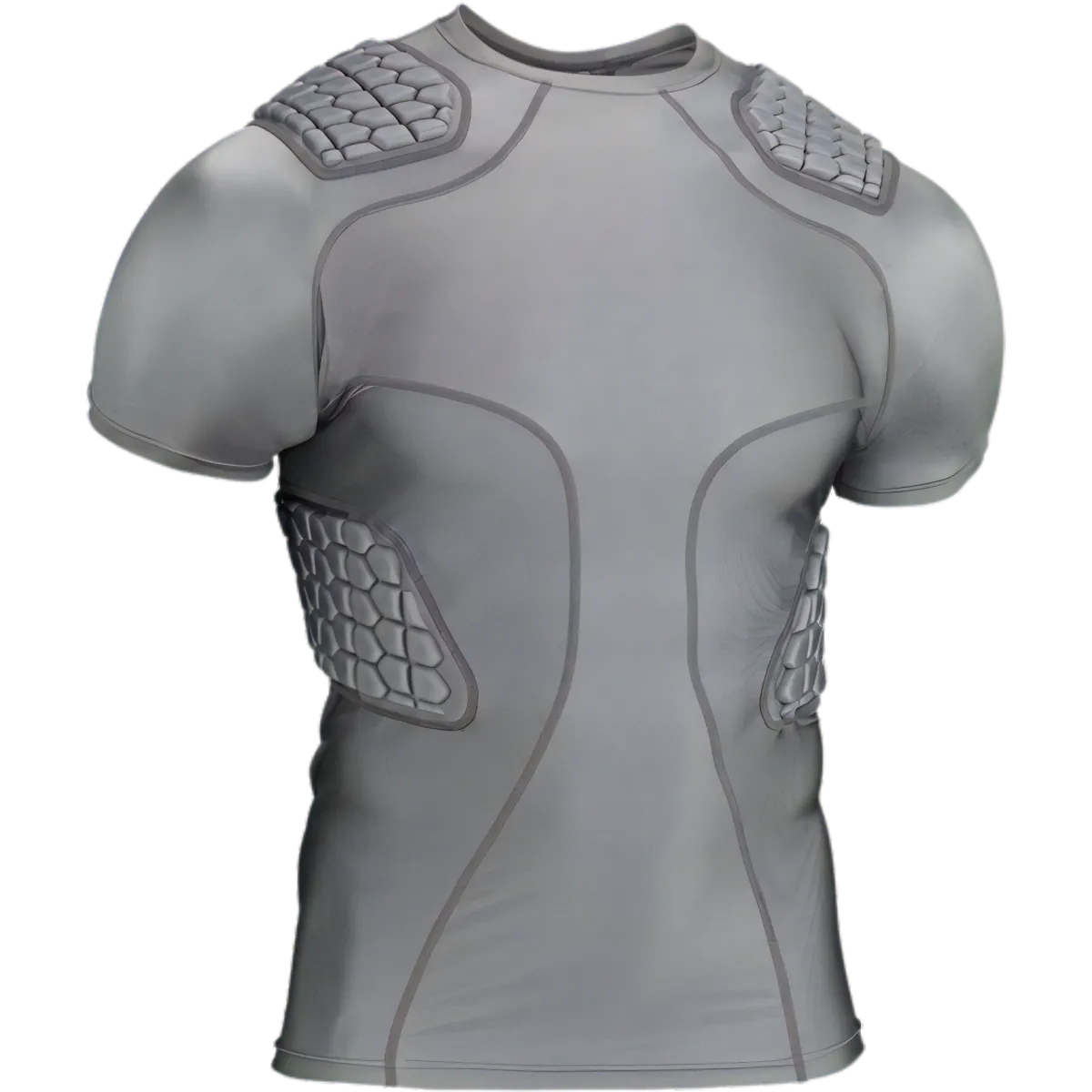 Body Con Protección Riddell Power Wt Gris Adulto