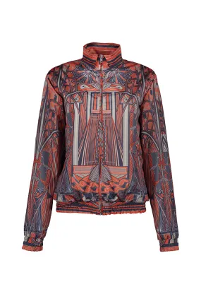 Bomber Xobdam Xochimilco Déco Naranja