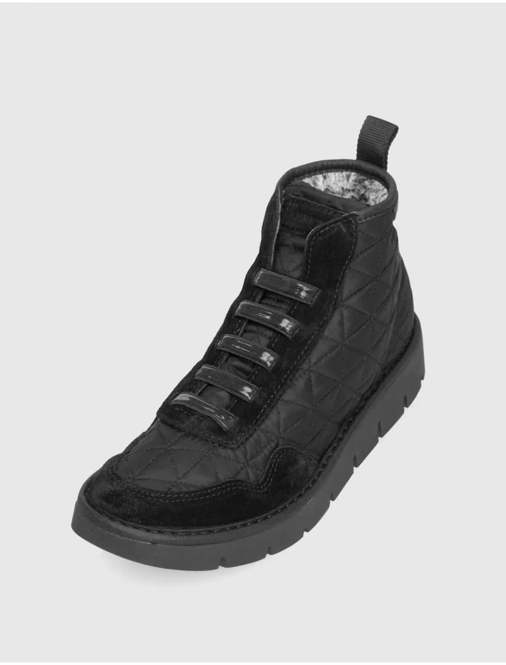 BotÍn Panchic P05 Ankle Boot Elastic Negro