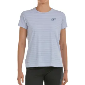 Camiseta Bullpadel Oimbra Gris Azulado Bicolor | Bullpadel