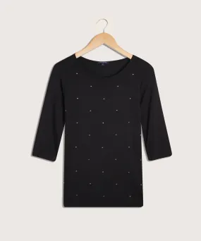 Camiseta con brillos-