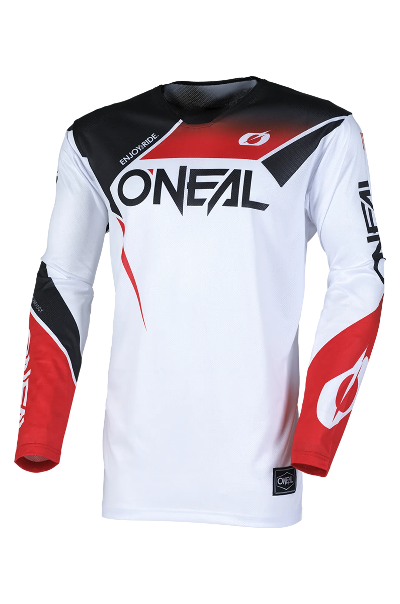 Camiseta de Cross O'Neal Hardwear Slam Negro-Rojo 