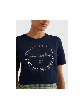 CAMISETA METALLIC ROUNDALL DE TOMMY HILFIGER