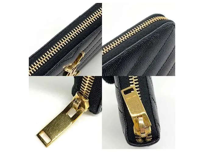Cartera larga Monogram Saint Laurent Negro 