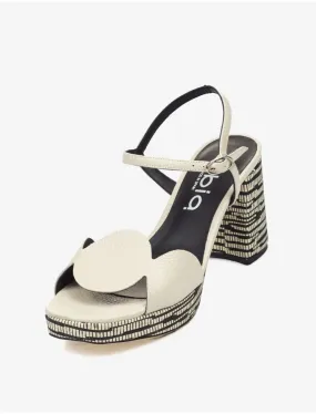DIBIA by EZZIO 12371 DOLLARO 37 BEIGE NEGRO