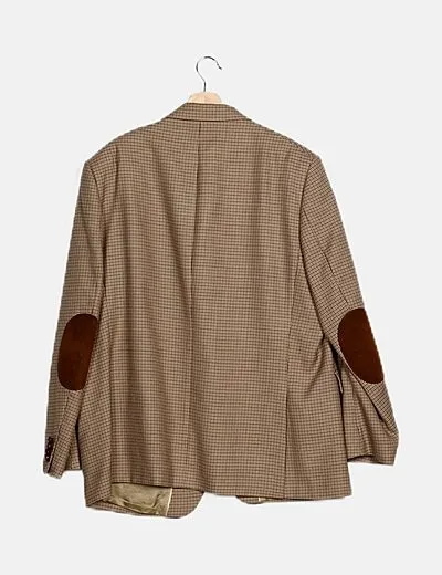 Dielmar Blazer cuadros multicolor