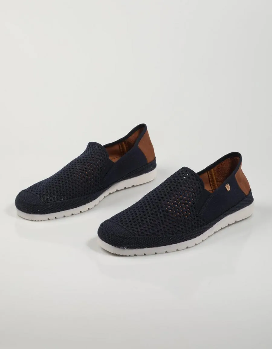  espardeÑas VERBENAS Blade Rejilla Paris en Azul marino 79292