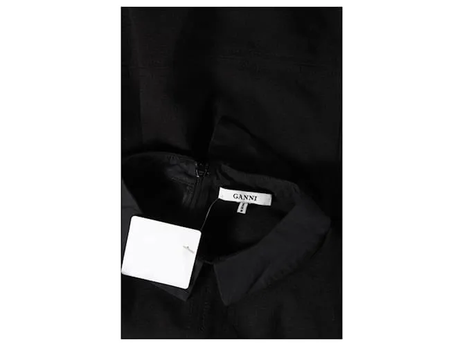 Ganni Vestidos Negro 