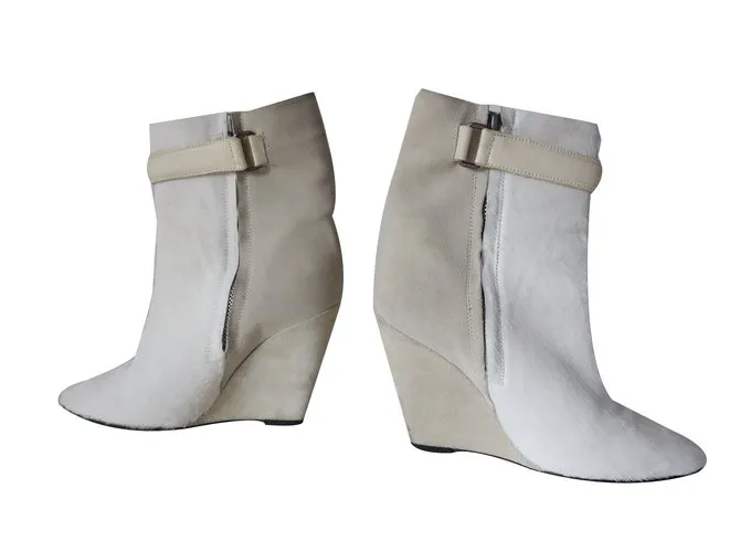 Isabel Marant Purdey Beige Blanco roto 