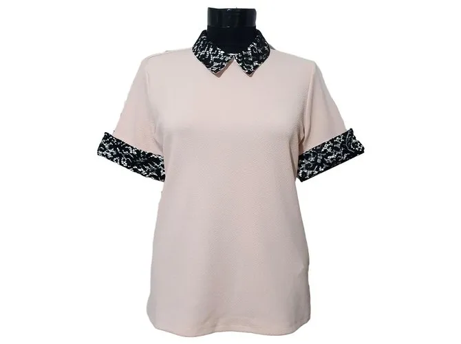 Karl Lagerfeld Tops Negro Rosa 
