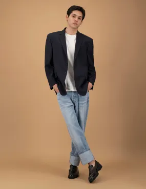 Mocasín en piel florantik color verde con detalles color marrón y suela de goma para hombre.