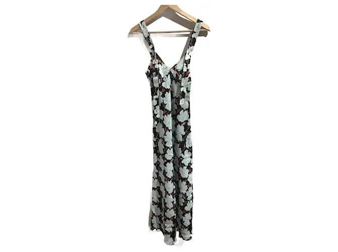 Off White OFF-WHITE Vestidos T.ESO 38 Viscosa Multicolor 
