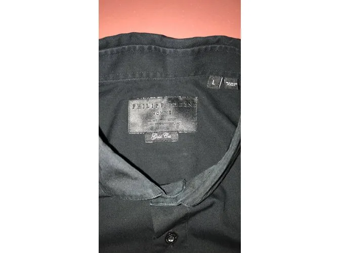 Philipp Plein Camisa Negro 