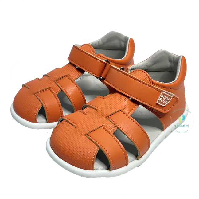Piruflex Cangrejeras Microfibra Naranja