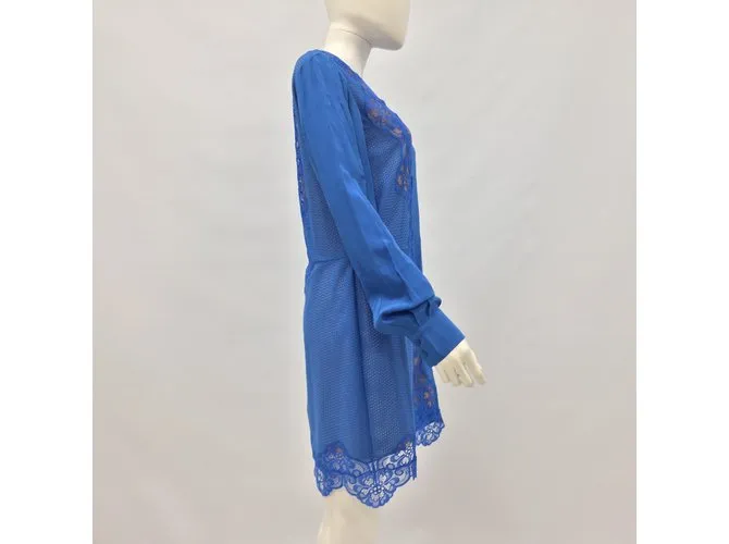Stella Mc Cartney Vestido Azul 
