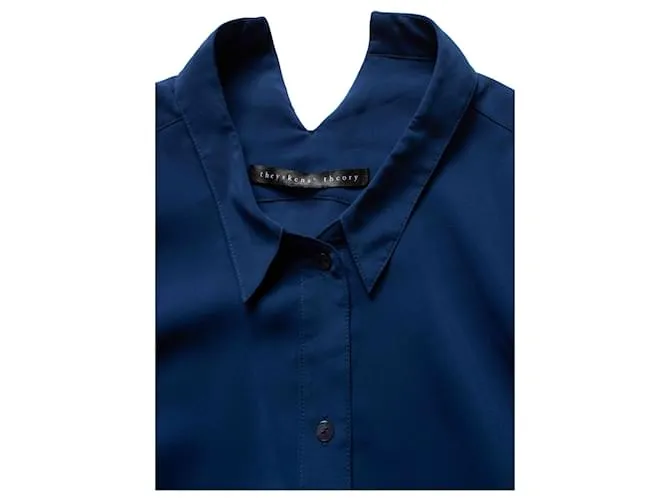 Theyskens Theory, camisa azul 