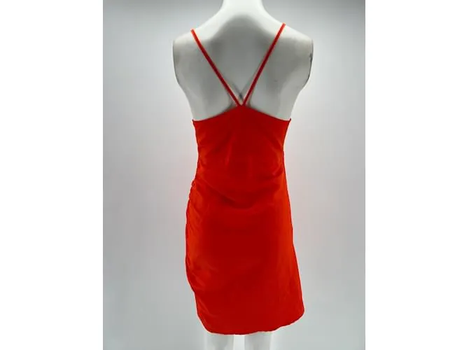 VICOLO Vestidos T.Viscosa S Internacional Naranja 